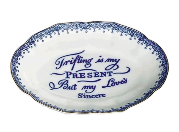 My Love's Sincere Blue Ring Tray