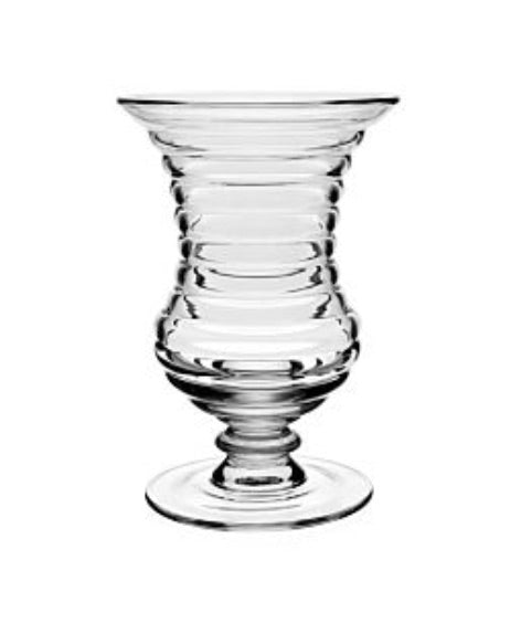 Ripples Footed Vase 11"