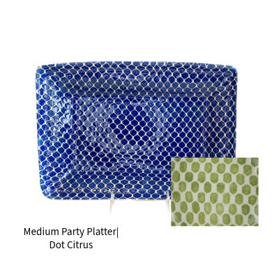 Medium Party Platter|  Dot Citrus