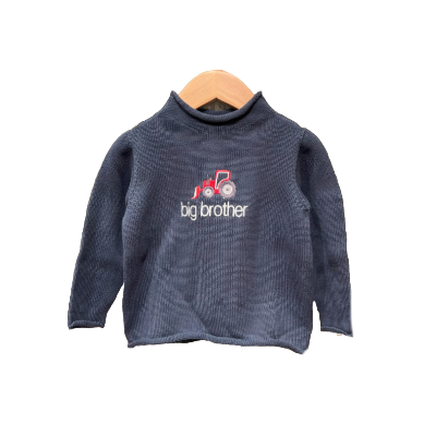 Big Brother Jersey Rollneck with Tractor