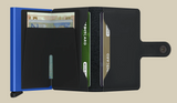 Miniwallet | Matte Black & Blue