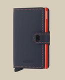 Miniwallet | Matte Nightblue & Orange