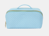 Medium Herringbone Beauty Bag | Bluebell