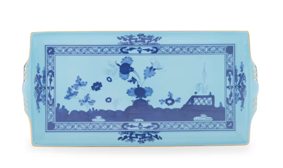 Oriente Italiano Large Rectangular Tray | Iris – Peachtree Place