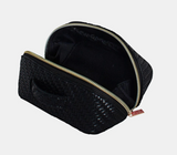 Small Herringbone Beauty Bag | Licorice