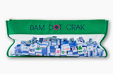 Kelly Green Bam Dot Crack Bag