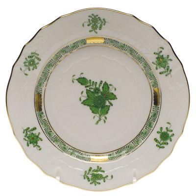 Chinese Bouquet Bread & Butter Plate | Green