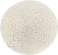 15" Round Twill Border Placemat