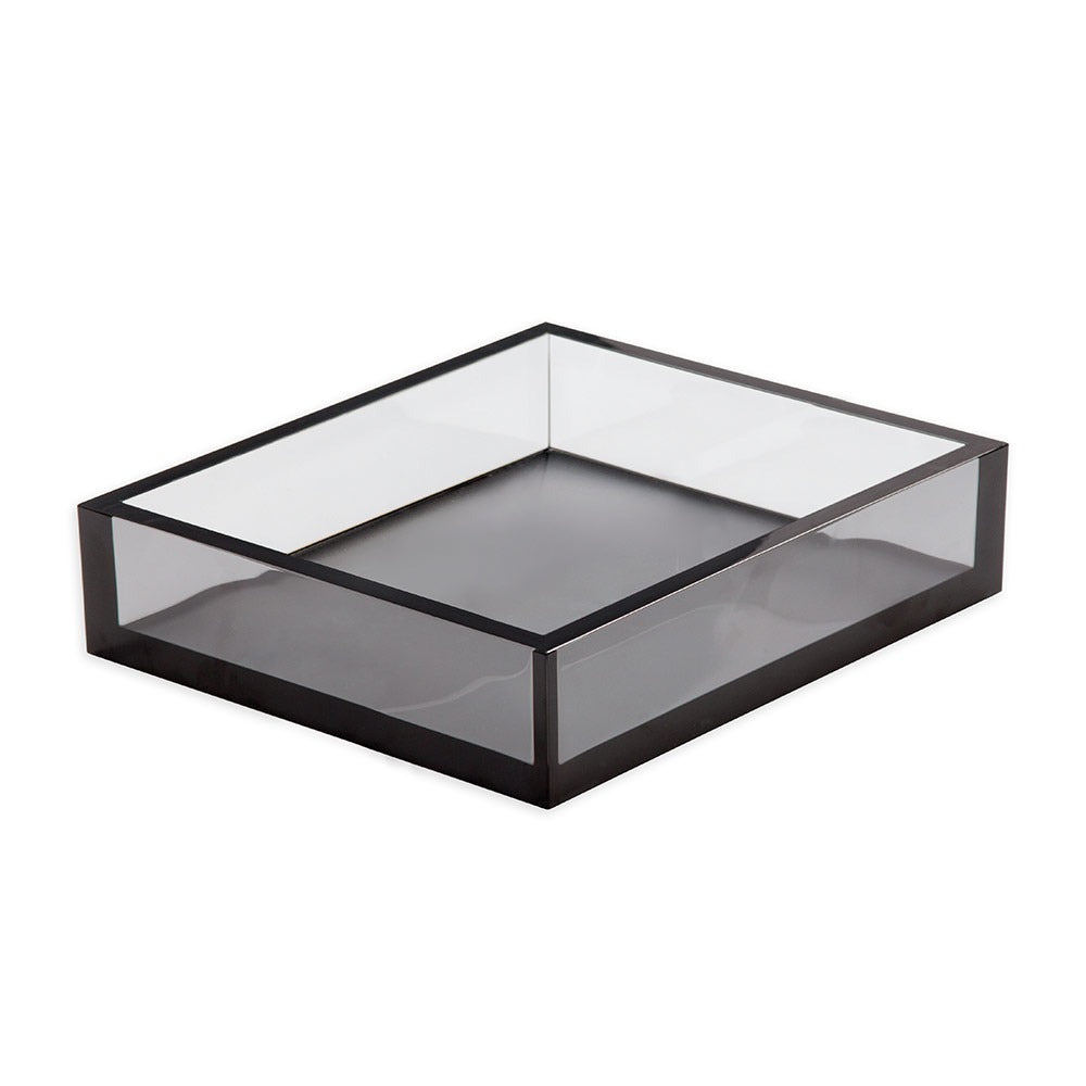 Caspari acrylic sales guest towel holder