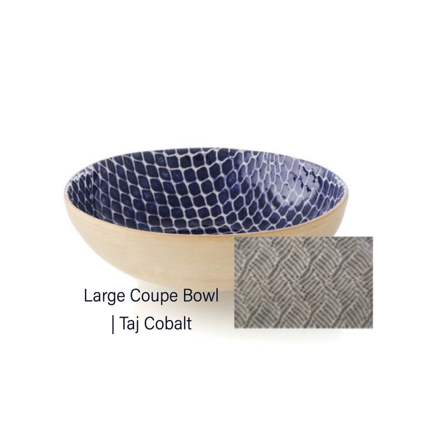 Large Coupe Bowl | Braid Charcoal