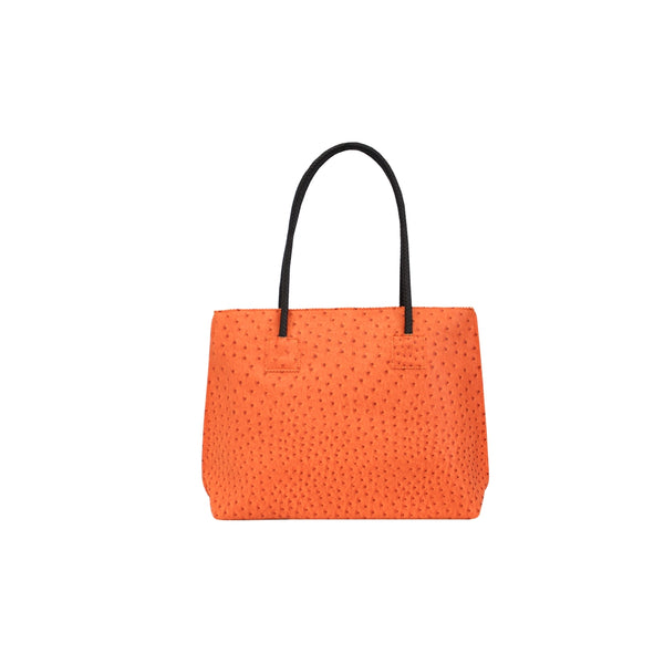 Fashion Zip Tote | Orange