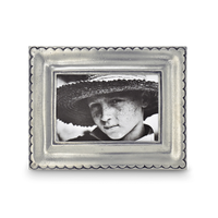 Trentino Rectangular Pewter Frame | 4 x 6