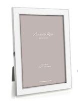 Enamel and Silver Frame | White  4 x 6