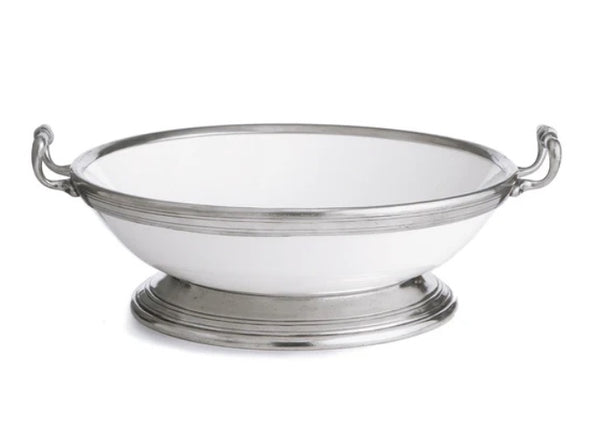 Tuscan Large Footed Bowl with Handles