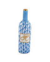 Fish Scale Wine Bottle | Blue