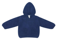 Chenille Hoodie Navy | 6-12 Mo