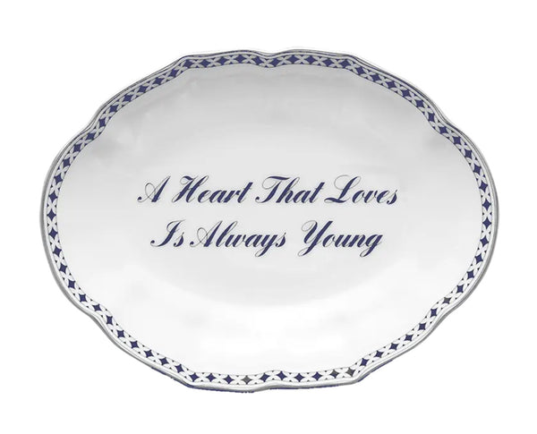 Heart That Loves..Always Young Ring Tray
