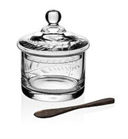 Jasmine Covered Honey With Spoon