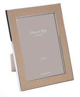 Faux Shagreen Frame 8 x 10 | Sand