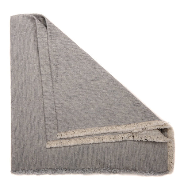 Washed Fringe Edge Napkin | Grey