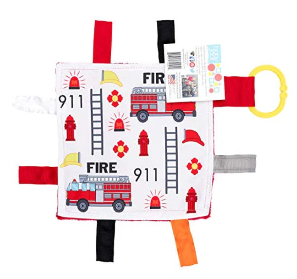 Crinkle Toy Lovey | Fire Truck