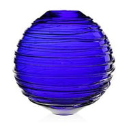 Miranda Globe Vase | 11" Ocean Blue