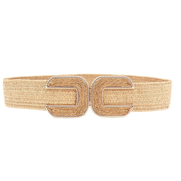 Double C Belt -Tan