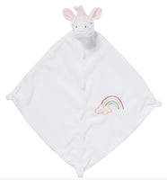 Lovie Unicorn Blankie | White