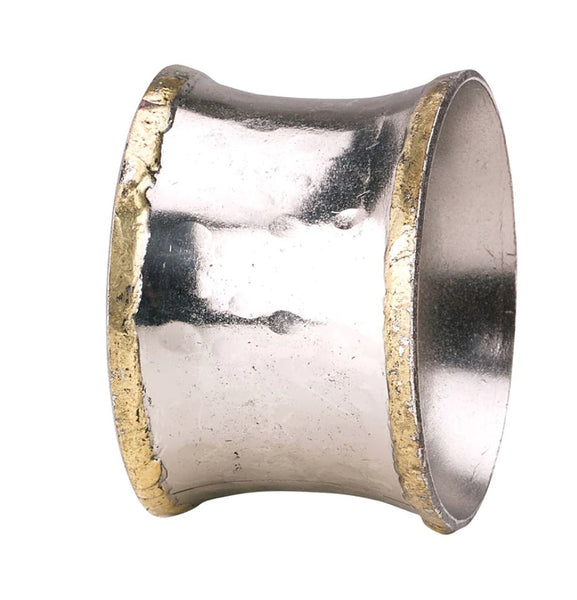 Concave Metallic Napkin Ring