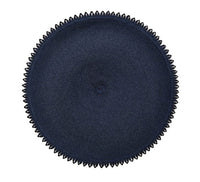 Linen Braid Looped Edge Placemat | Holiday Red