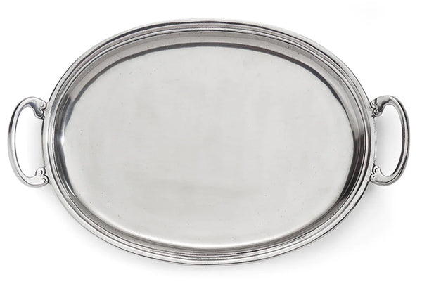 Peltro Tray W/Handles