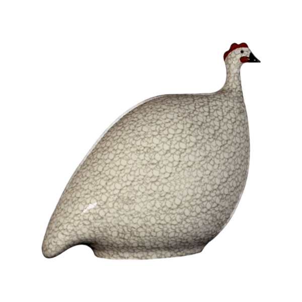 Guinea Fowl White Spotted | L