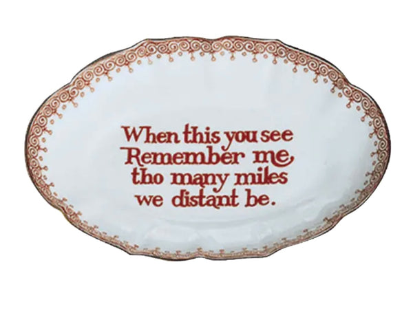 Remember Me Verse Ring Tray