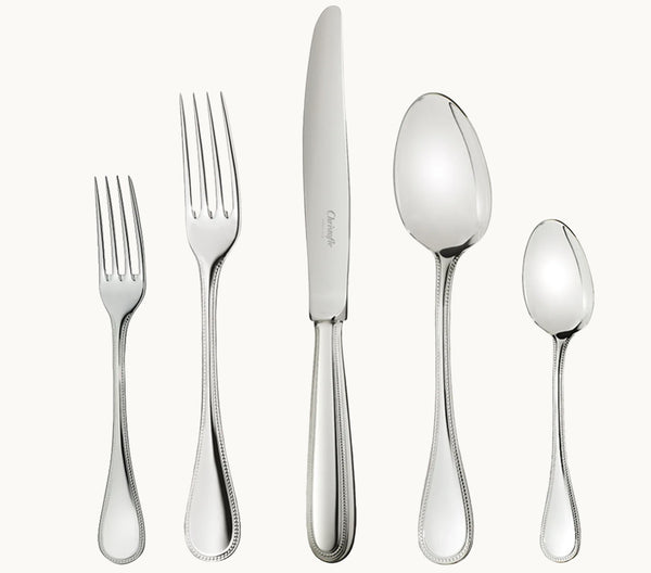 Perles 2 Stainless Steel Flatware | 5PC Place Setting