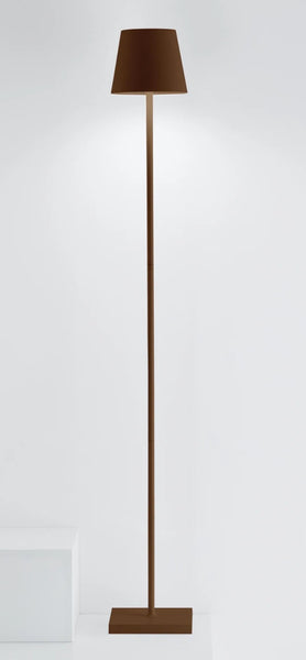 Poldina L Floor/Table Lamp | Rust