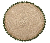 Border Tahitian Placemat | Grass