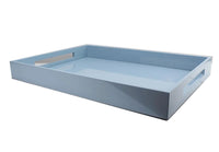 Large Ottoman Tray | Pale Blue Denim