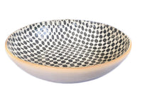 Medium Serving Bowl | Dot Charcoal