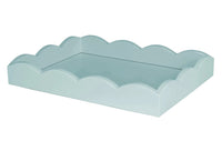 Small Scalloped Edge Tray | Eau De Nil