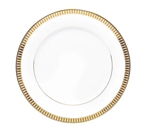 Plumes Dinner Plate | Gold