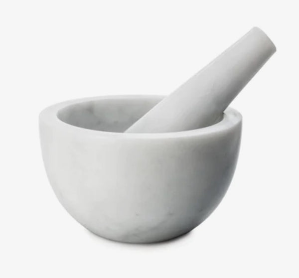 Marble Mortar & Pestle
