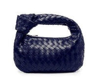 Braided Hattie Bag | Navy