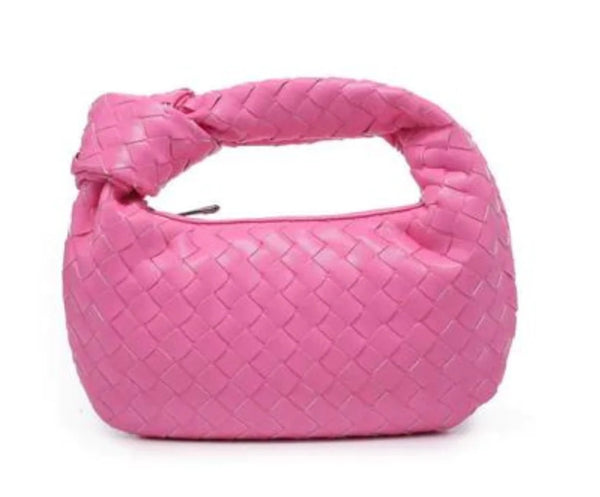 Braided Hattie Bag | Pink
