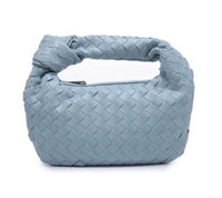 Braided Hattie Bag | Sky Blue