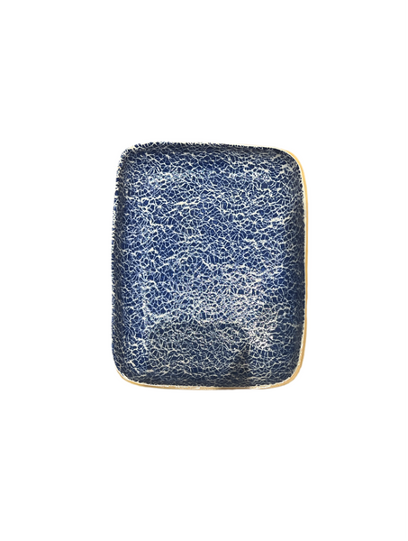 Tidbit Bowl | Crackle Cobalt