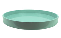 Large Straight Sided Round Tray | Eau De Nil