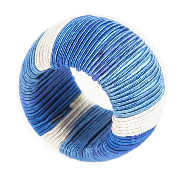 Ombre Napkin Ring | Navy