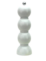 Bobbin Salt Or Pepper Grinder | White