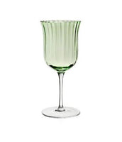 Corinne Green Water Goblet