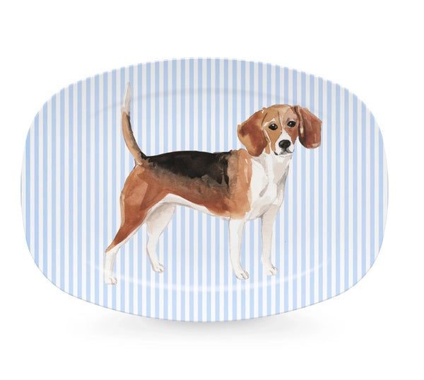 Best Friends Beagle Platter